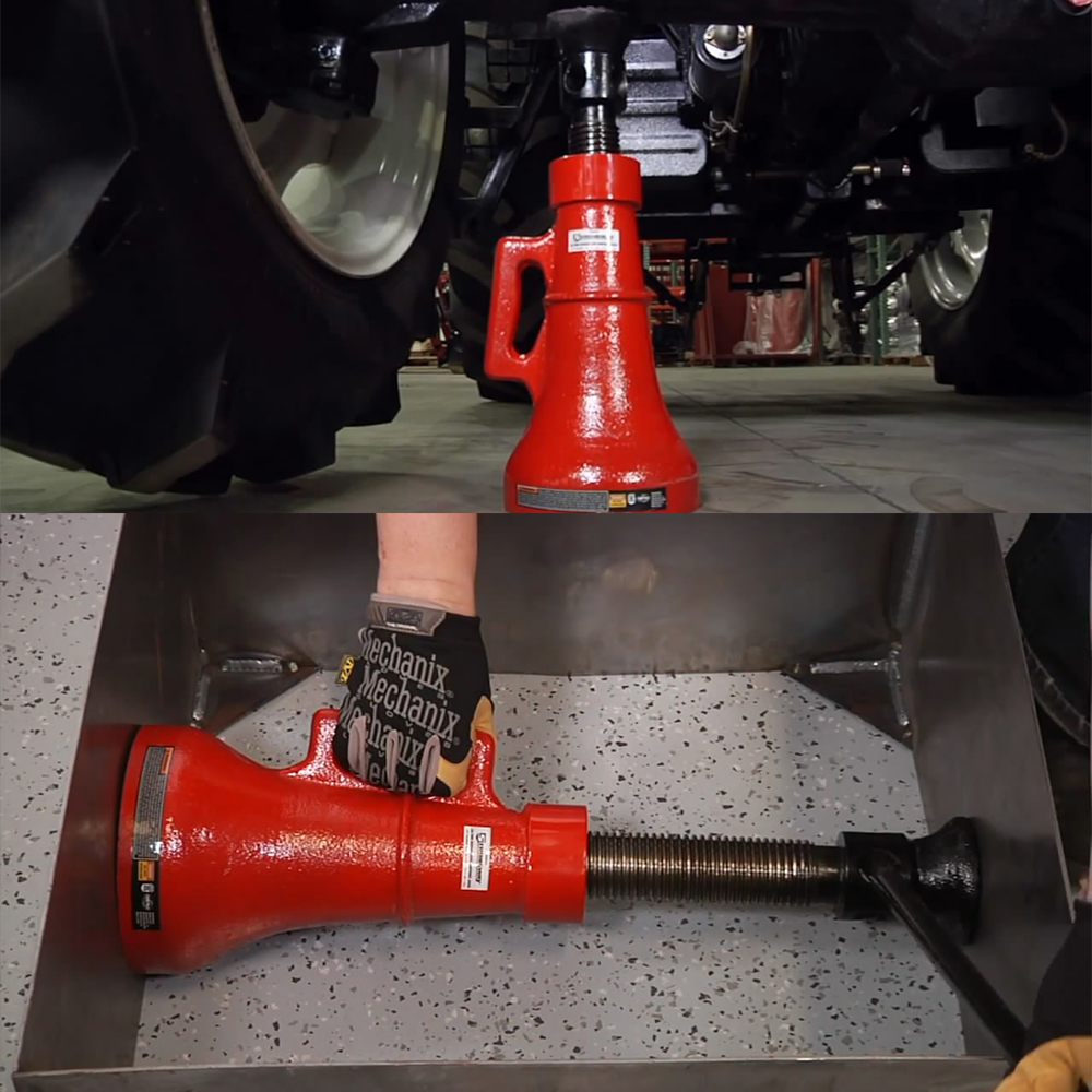 TLD739032 Factory Direct Supply Manual Mechanical Screw Jack 3.2 Ton